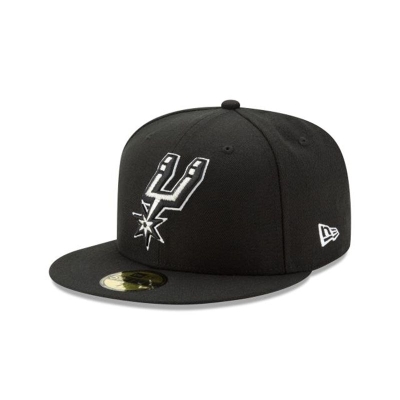 Sapca New Era San Antonio Spurs NBA Team Color 59FIFTY Fitted - Negrii